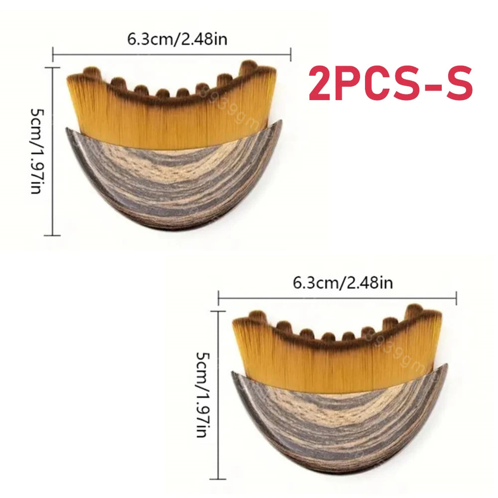 Wood Facial Lymphatic Brush