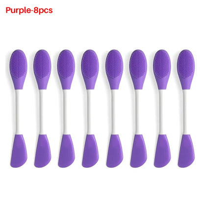 Silicone Dual-Head Face Brush - Beauty Bae