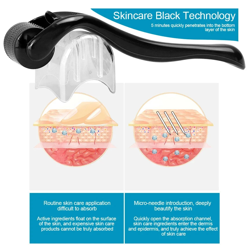 Titanium 540 Beard Roller - Beauty Bae