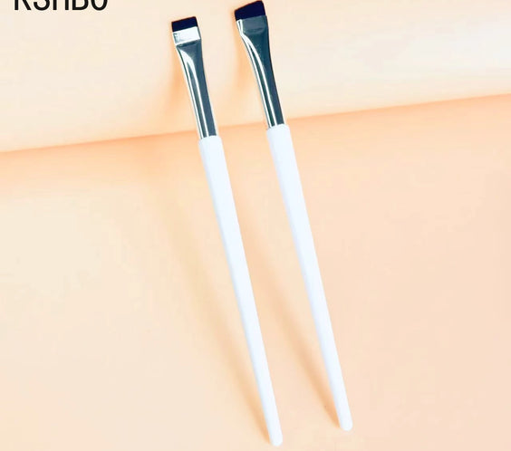 Nylon Angled Brow Brush 2pc