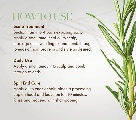 Rosemary Mint Hair Oil 60ml