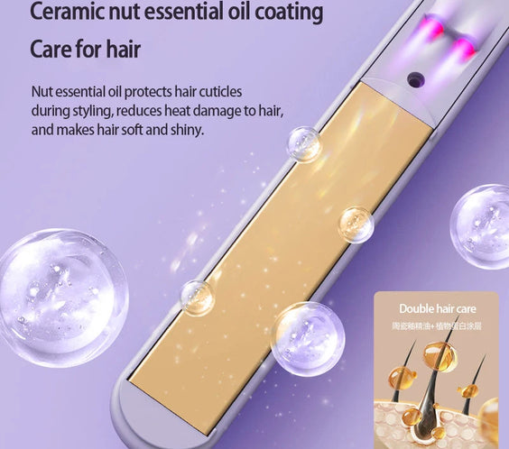 2-in-1 Ion Curl & Straightener