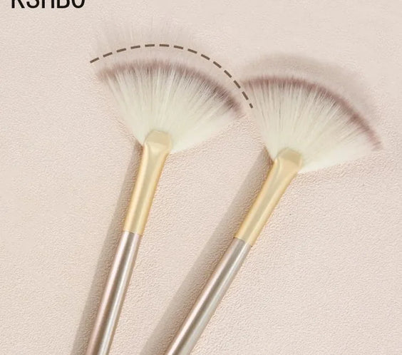 5pc Fiber Fan Mask Brushes