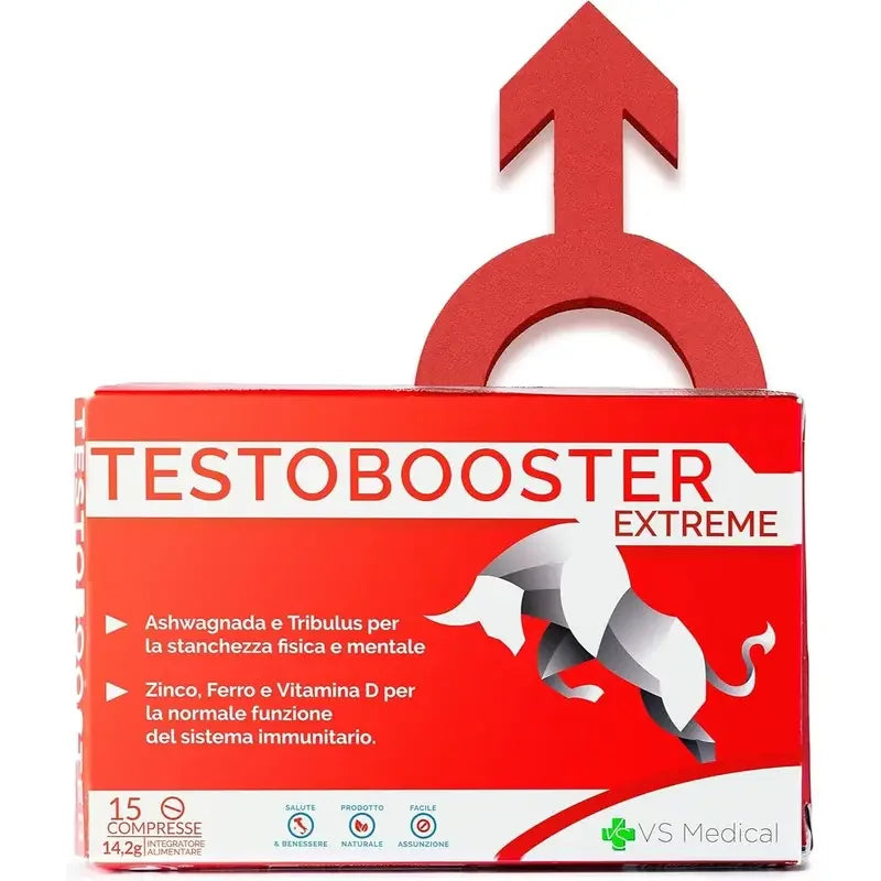 Testobooster Extreme Man Supplement By Vitastrong 100 Percent Natural Pocket Pack For Enhanced Performance And Vitality by Beauty Bae