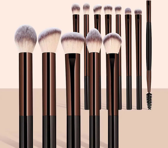 12pc Wool Fiber Brush Set