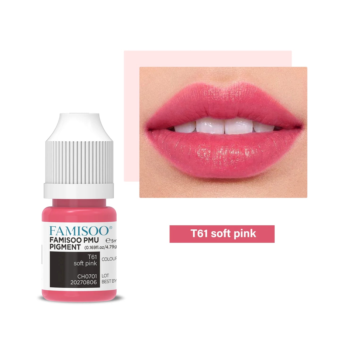 FAMISOO 5ml PMU Lip Pigment - Beauty Bae