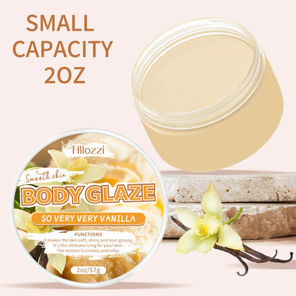 Vanilla Body Glaze For Face And Body Hydrating Nourishing Moisturizer With Fresh Scent For Daily Use by Beauty Bae