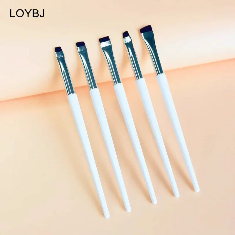 Thin Angled Brow Brush - Beauty Bae