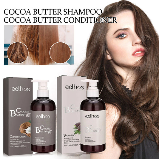 Pwyuman Moisturizing Shampoo And Conditioner Set For Hair Loss Prevention And Scalp Treatment Curly Hair Care 100ml by Beauty Bae