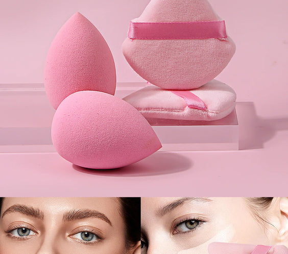 19-Piece Pink Nylon Brush Set