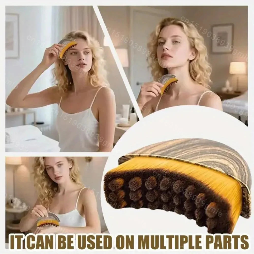 Wood Facial Lymphatic Brush - Beauty Bae