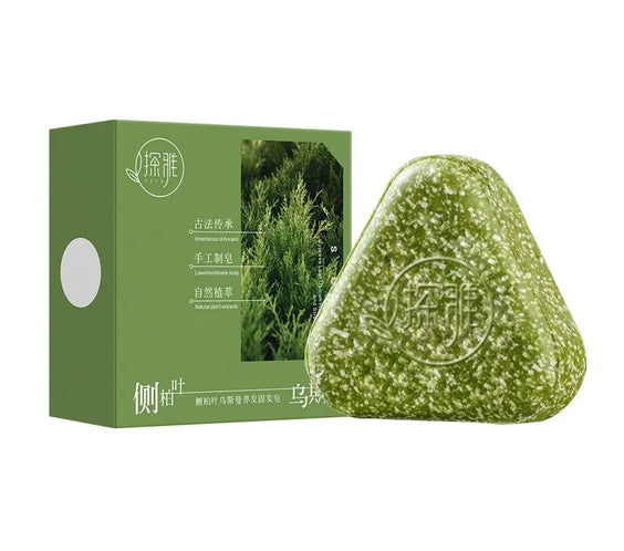 Grass Platycladus Shampoo Bar