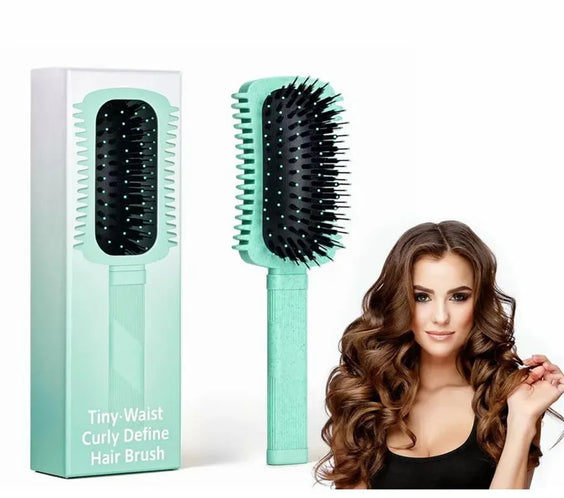 Marseilis Curl Define Boar Bristle Comb with wild boar bristles special tooth pattern ergonomic non-slip handle 22.9x7.8x4 cm