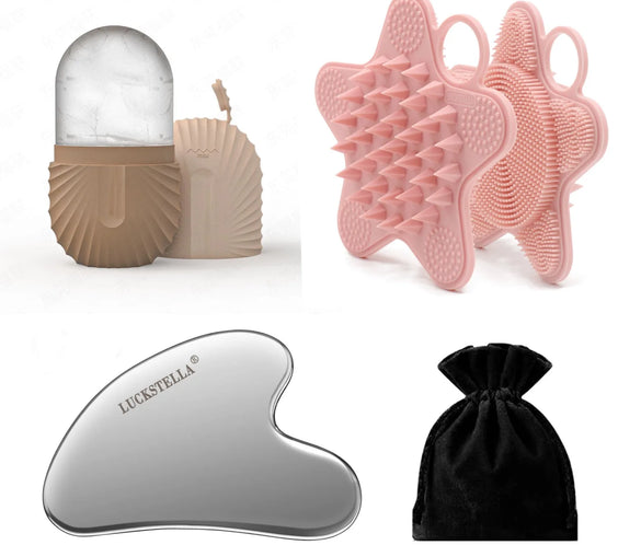 Stainless Steel Gua Sha Set