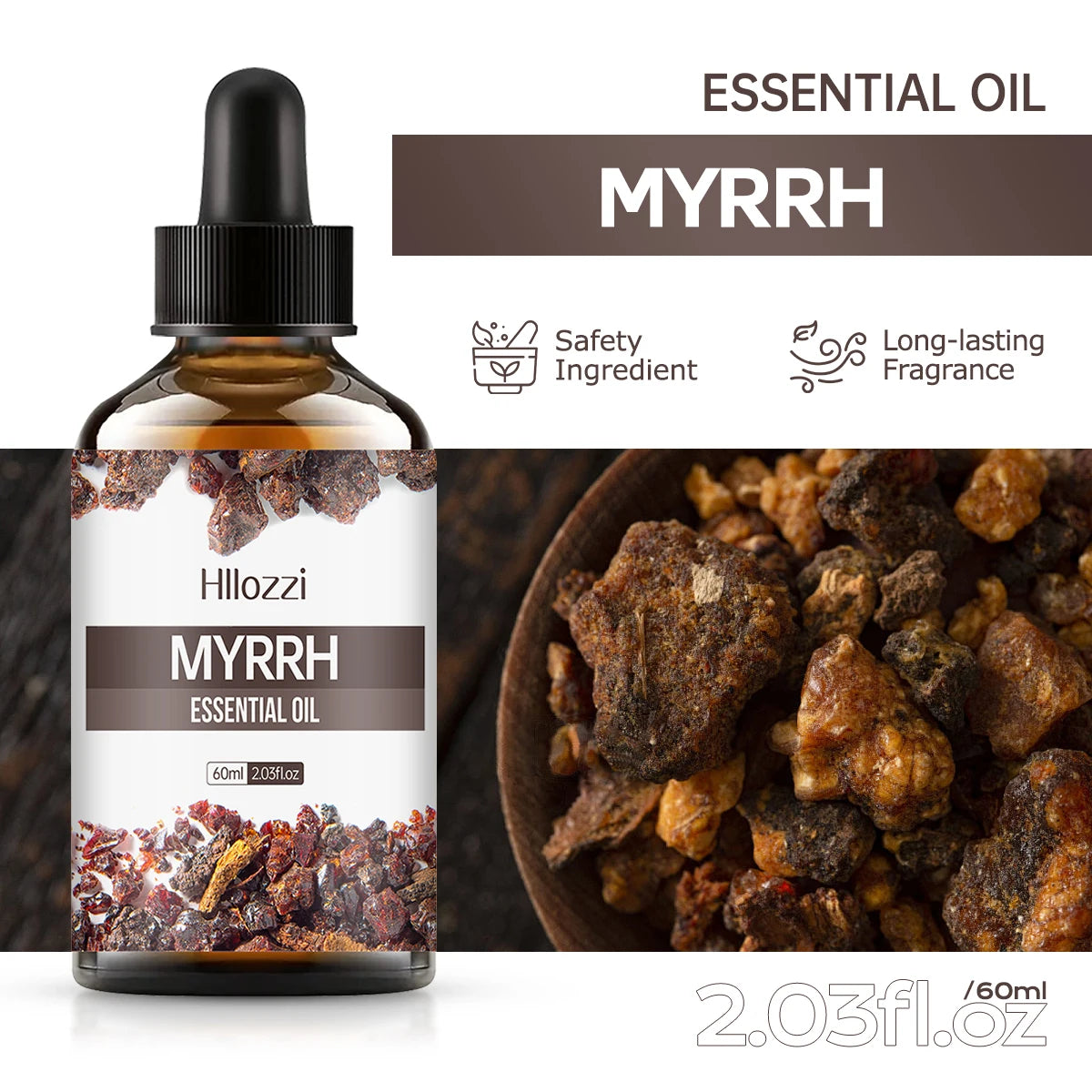 Myrrh Resin Oil 30/60/100ml