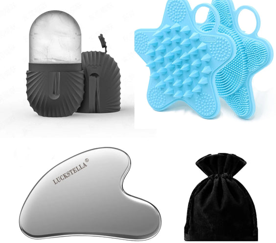 Stainless Steel Gua Sha Set