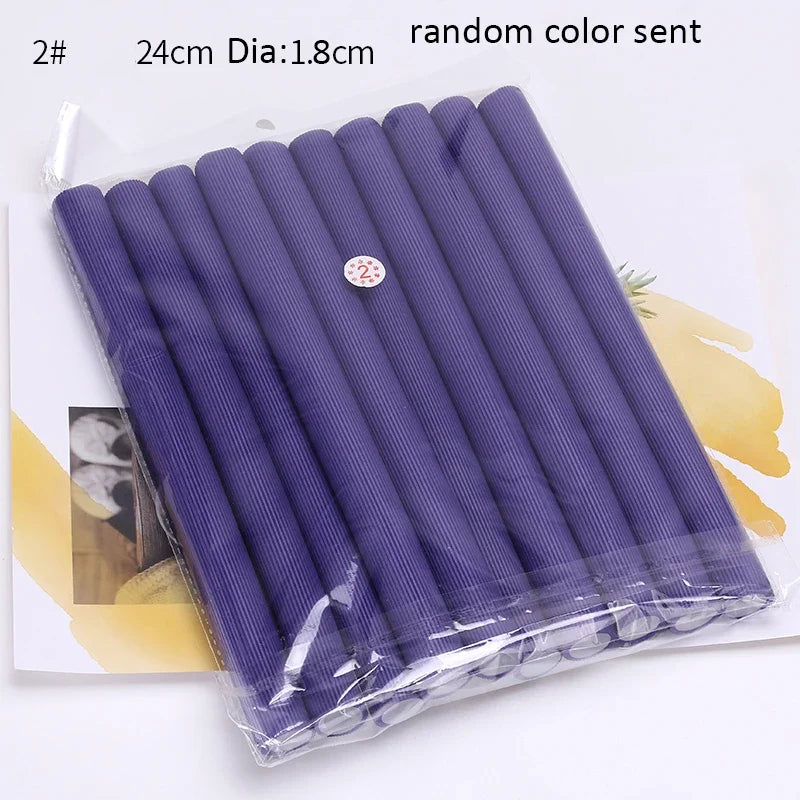 Foam Flexi Curl Rods 10pc - Beauty Bae