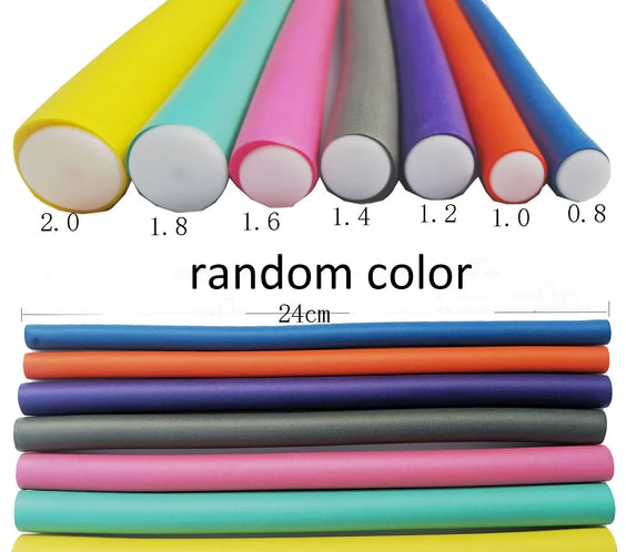 Foam Flexi Curl Rods 10pc