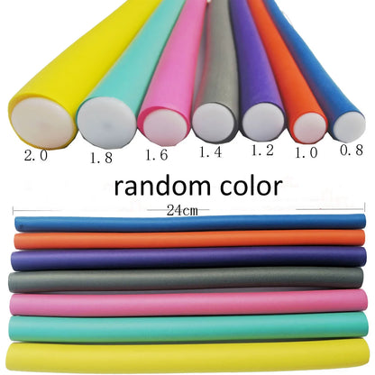 Foam Flexi Curl Rods 10pc - Beauty Bae