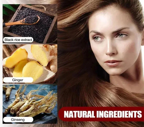 Gray To Black Hair Serum