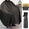 Black Polyester Salon Cape