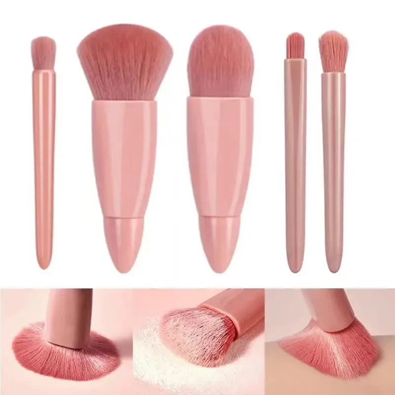 Mini Travel Brush Set ABS Case