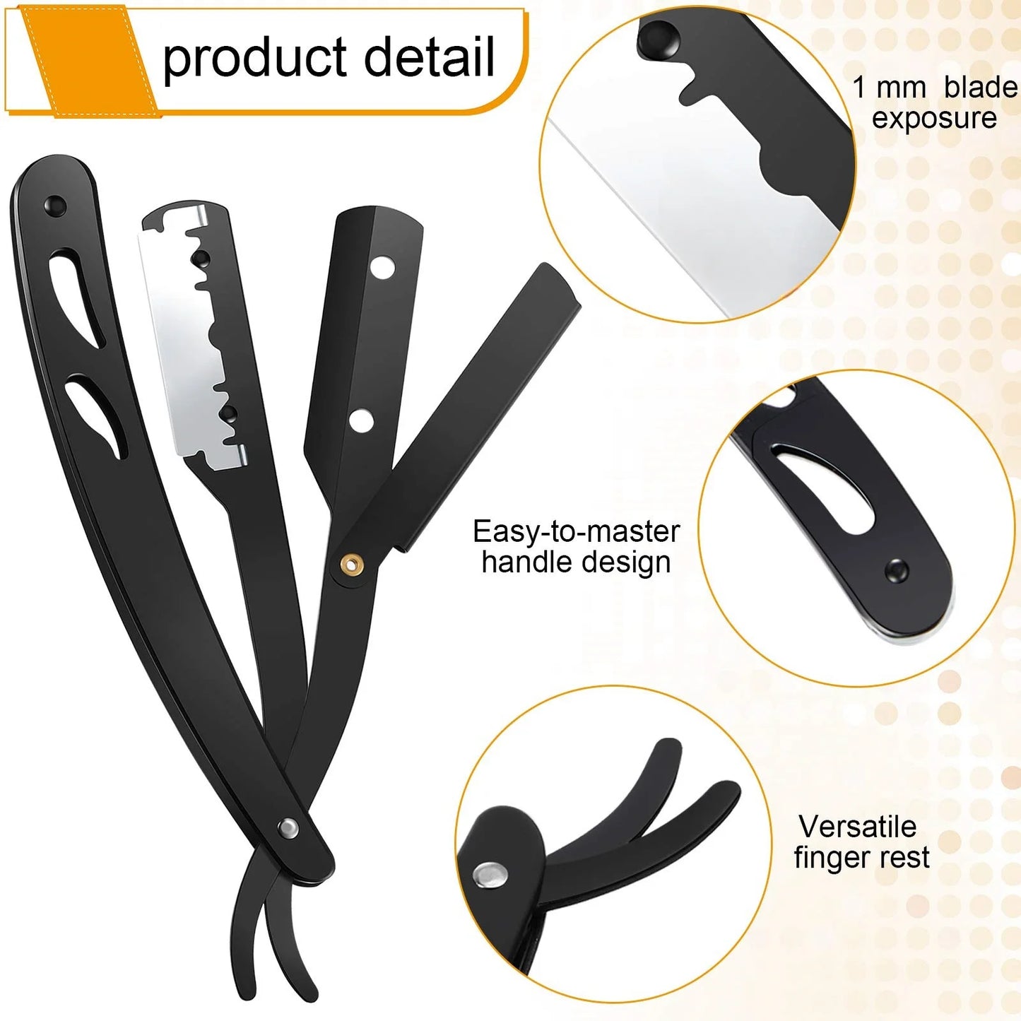 Stainless Folding Razor Edge - Beauty Bae