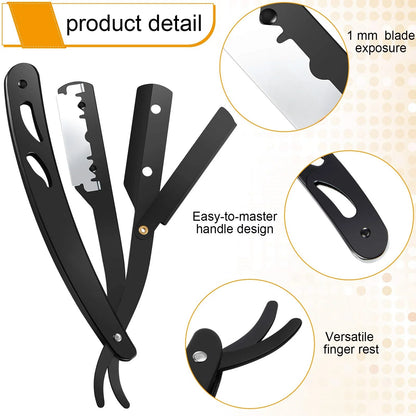 Stainless Folding Razor Edge - Beauty Bae