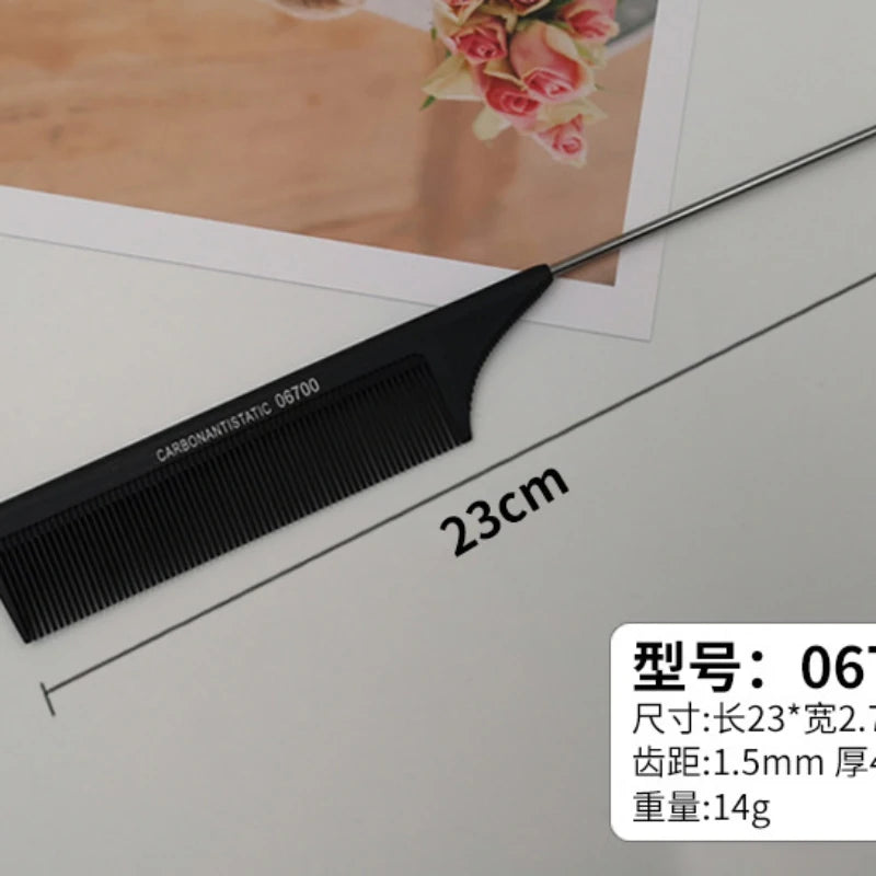 Stainless Steel Tail Comb - Beauty Bae