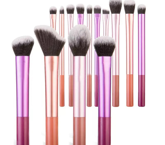 12pc Wool Fiber Brush Set