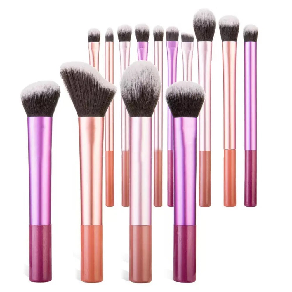 12pc Wool Fiber Brush Set