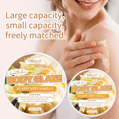 Vanilla Body Glaze For Face And Body Hydrating Nourishing Moisturizer With Fresh Scent For Daily Use by Beauty Bae