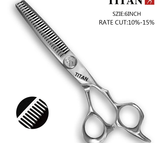 Titan 6in 440C Barber Scissors