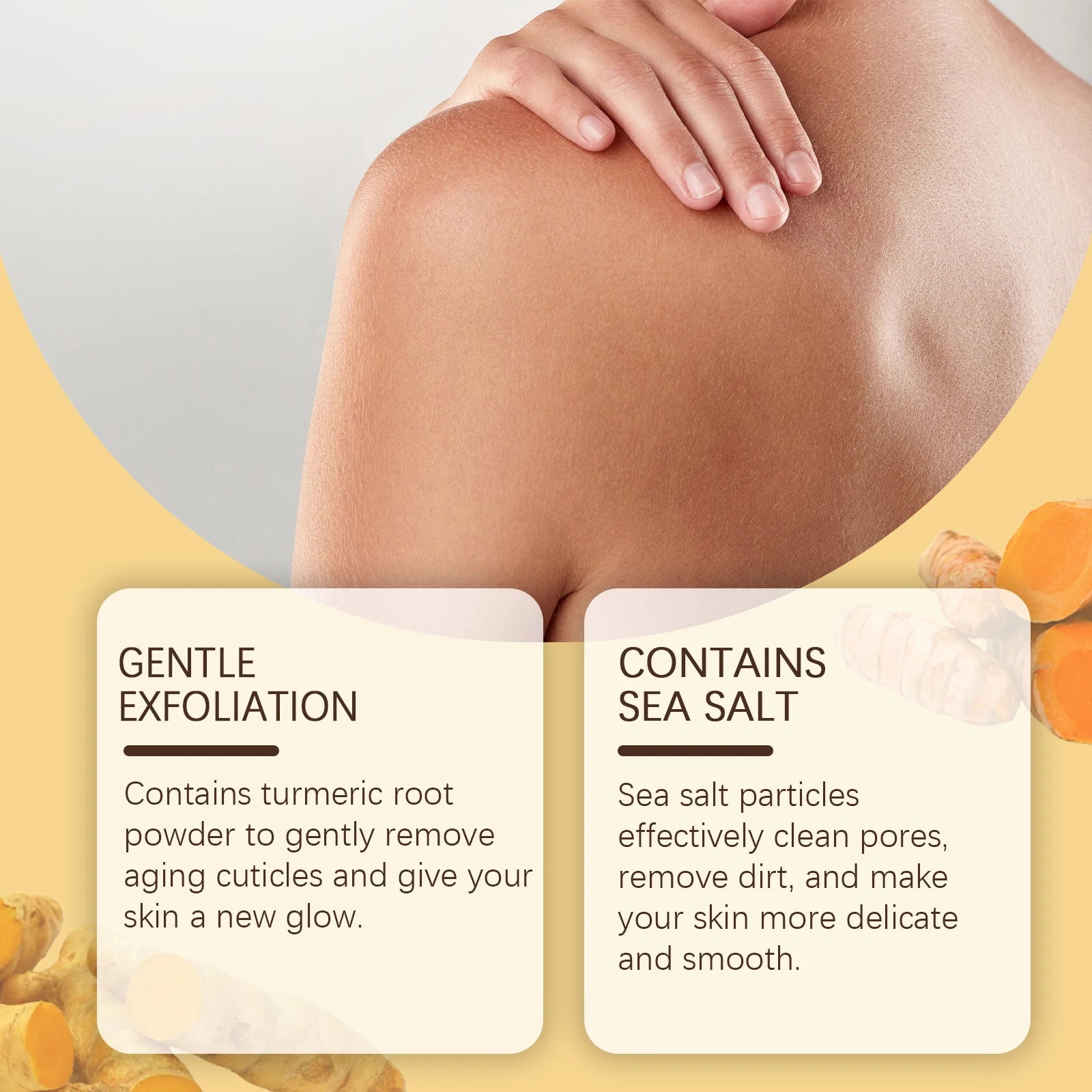 Turmeric Sea Salt Scrub 100g