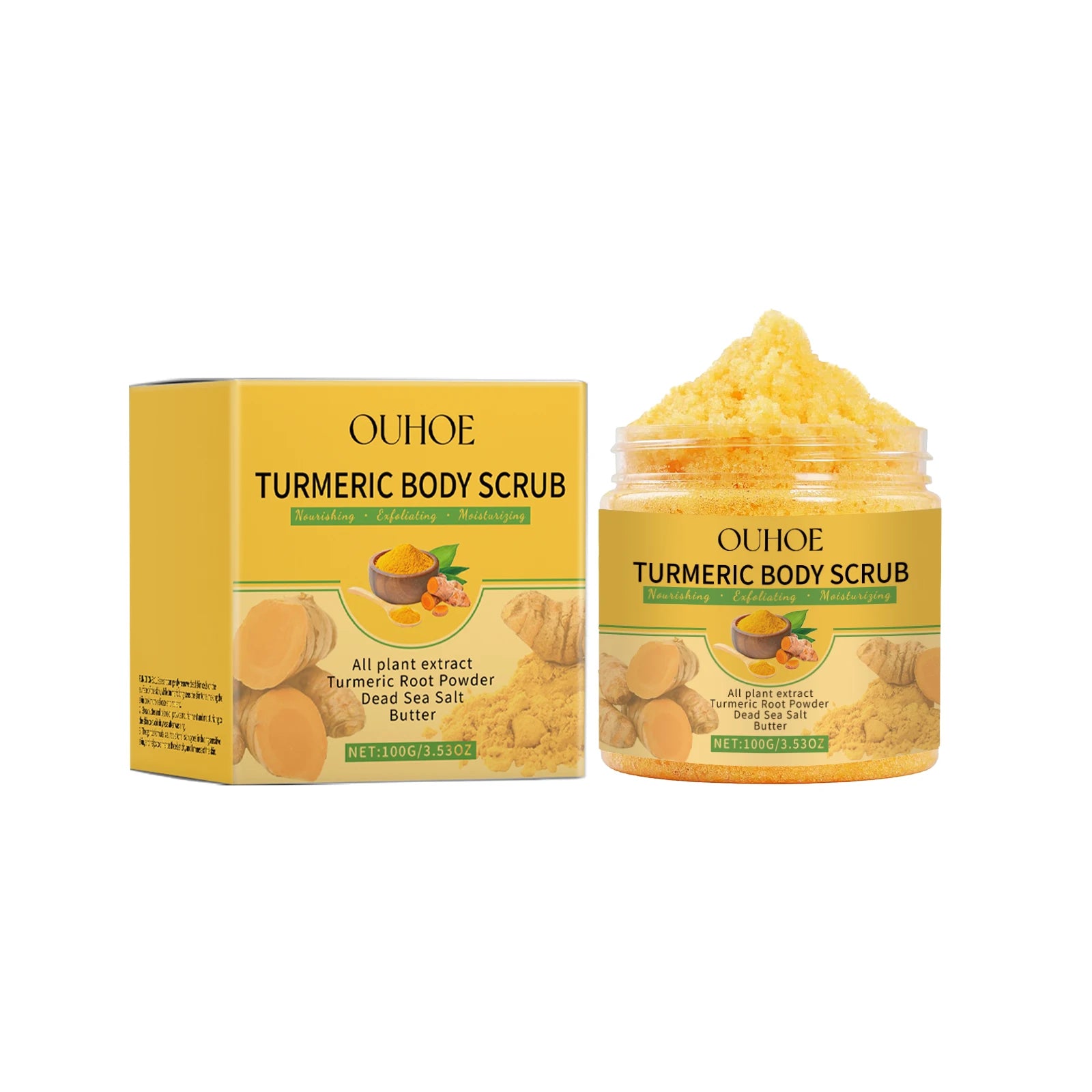 Turmeric Sea Salt Scrub 100g