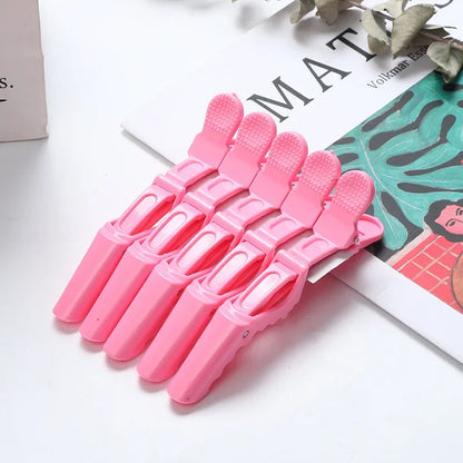 Alligator Hair Clips 5pc ABS - Beauty Bae