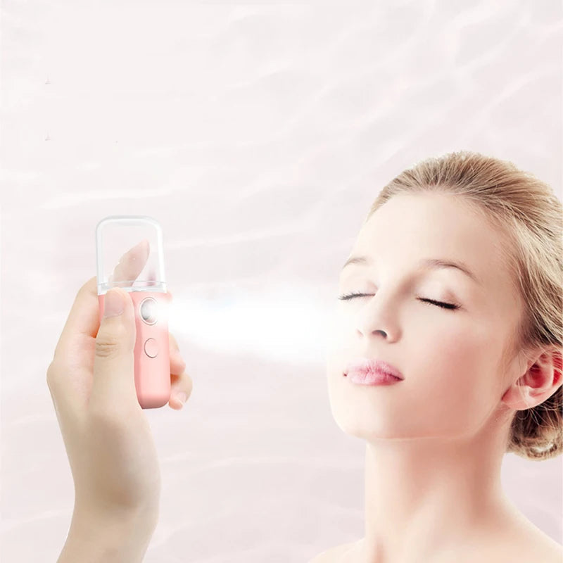 Portable Nano Facial Mister	Hydrating Face Spray for Radiant Skin**.