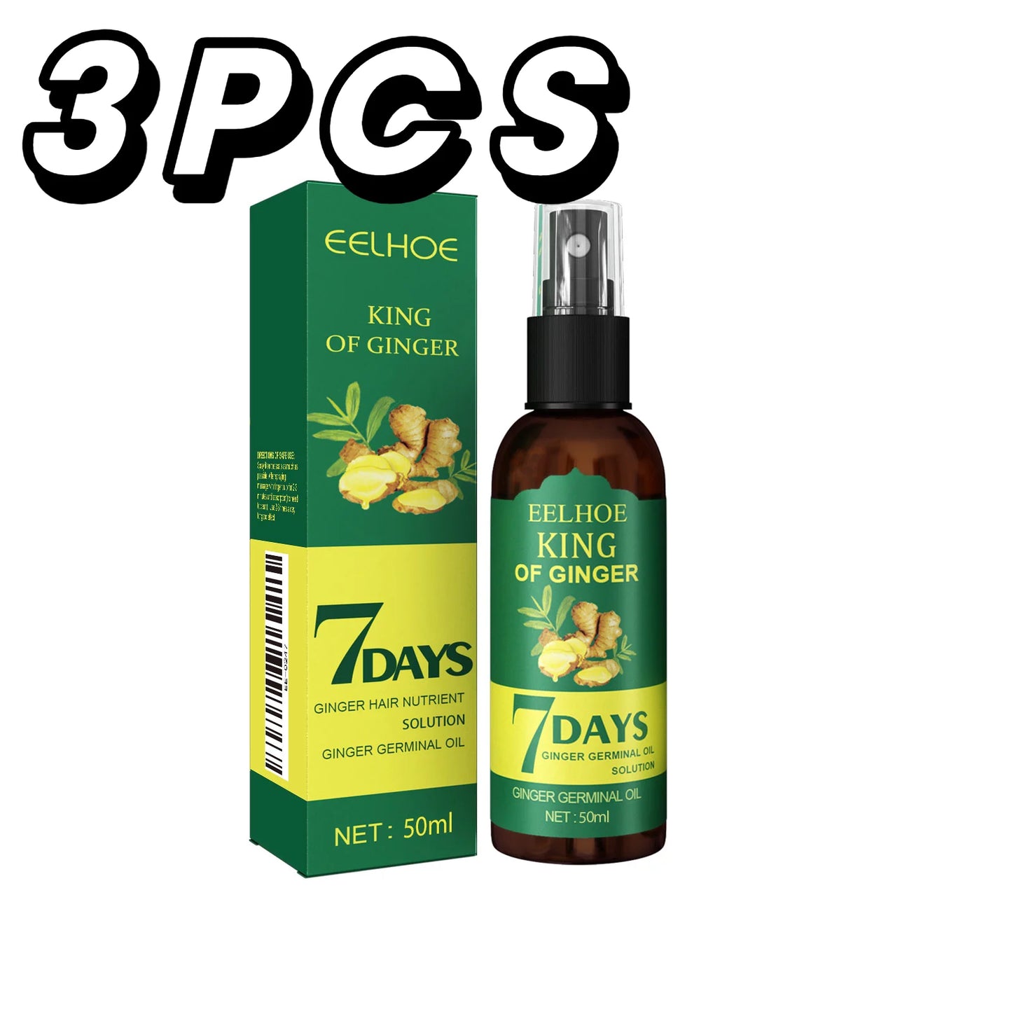 Ginger Scalp Serum Spray 30ml - Beauty Bae