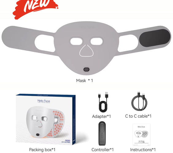 NIR Red Light Facial Mask