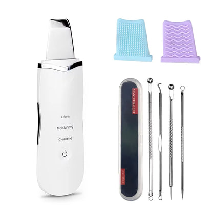 Ultrasonic Metal Skin Scraper - Beauty Bae