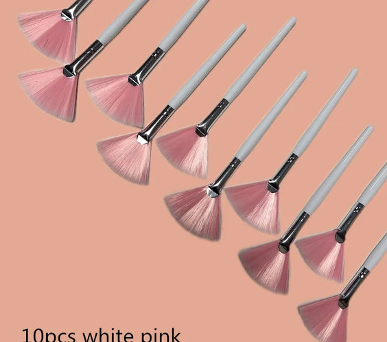 Fan Nylon Foundation Brush