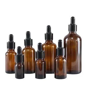 28pcs brown bottle