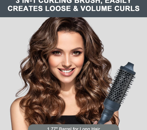 Hot Air Curling Brush Kit