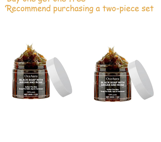 Black Beldi Soap 200g Argan