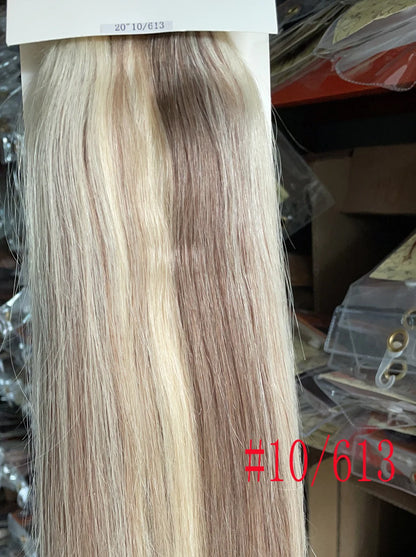 ZZHAIR 100 Percent Brazilian Remy Human Hair Clip In Extensions Natural Straight 16 To 26 Inches 3 Pcs Set 100g To 200g by Beauty Bae