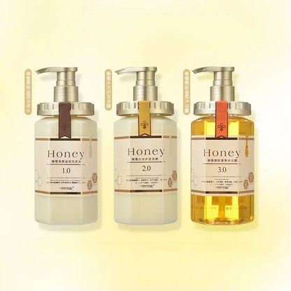 Шампунь Для Волос Honey Shampoo Long Lasting Fragrance Shampoo Conditioner Set Clean The Scalp and Nourish The Hair 샴푸 by Beauty Bae