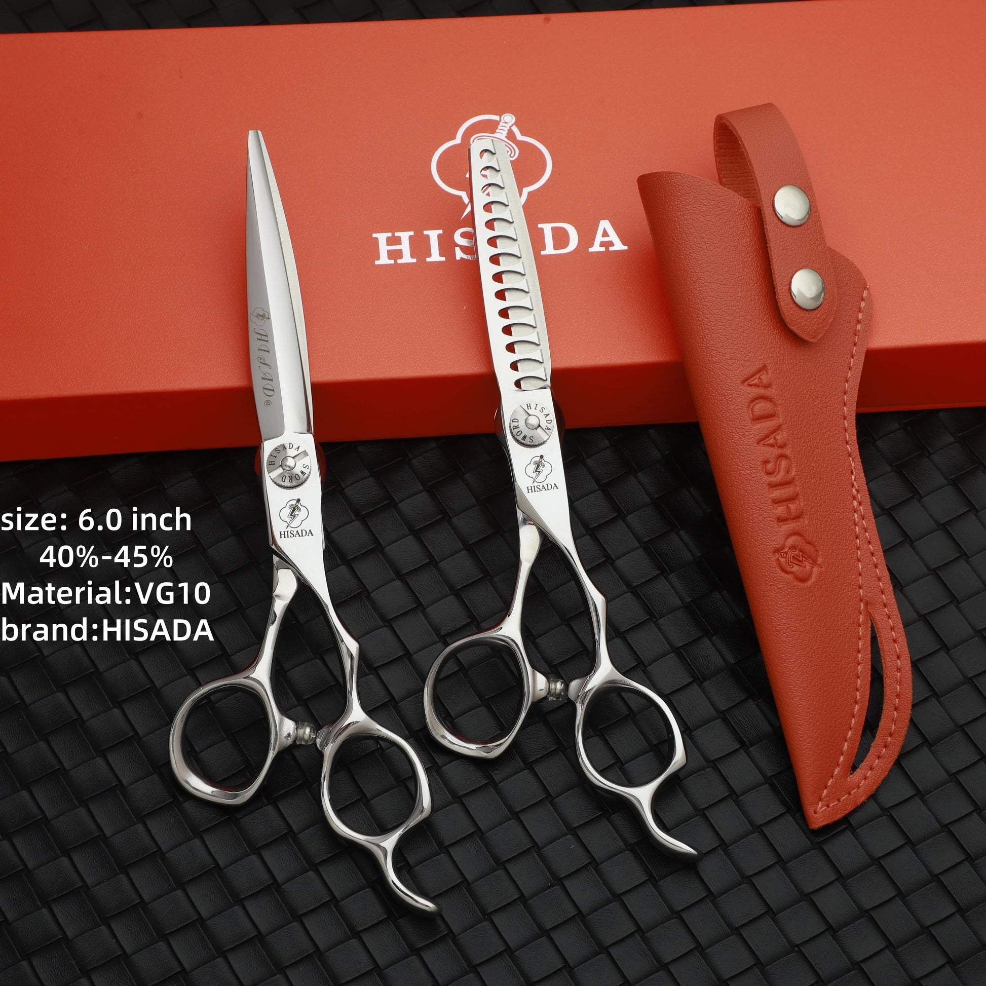 9CR13 Hair Scissors 6-7 in