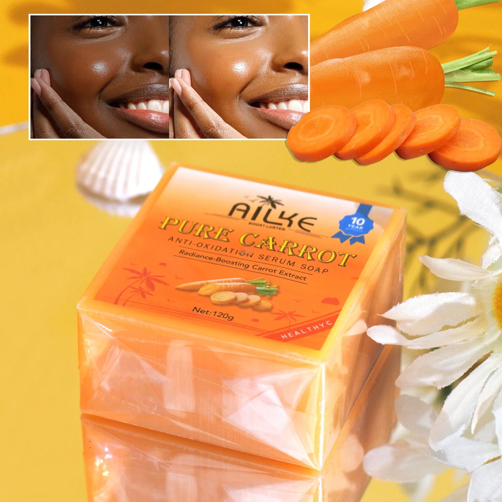 Carrot Vitamin C Soap