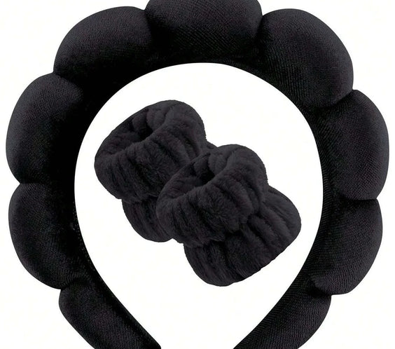 Soft Fiber Spa Headband Set