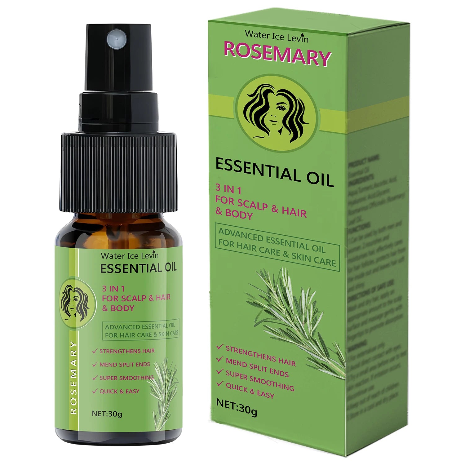 Rosemary 3-in-1 Hair Oil